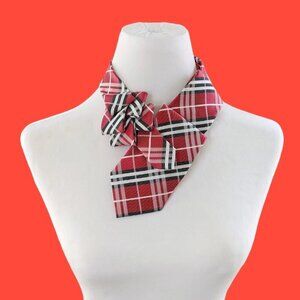 Plaid Ascot - Unisex Ascot - No Waste Gift - Unique Scarf - Office Clothing